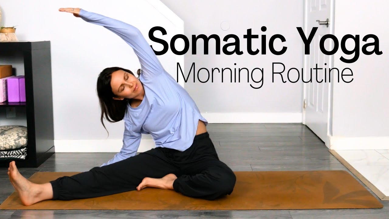 15 Min Morning Somatic Yoga Routine | Yoga with Rachel