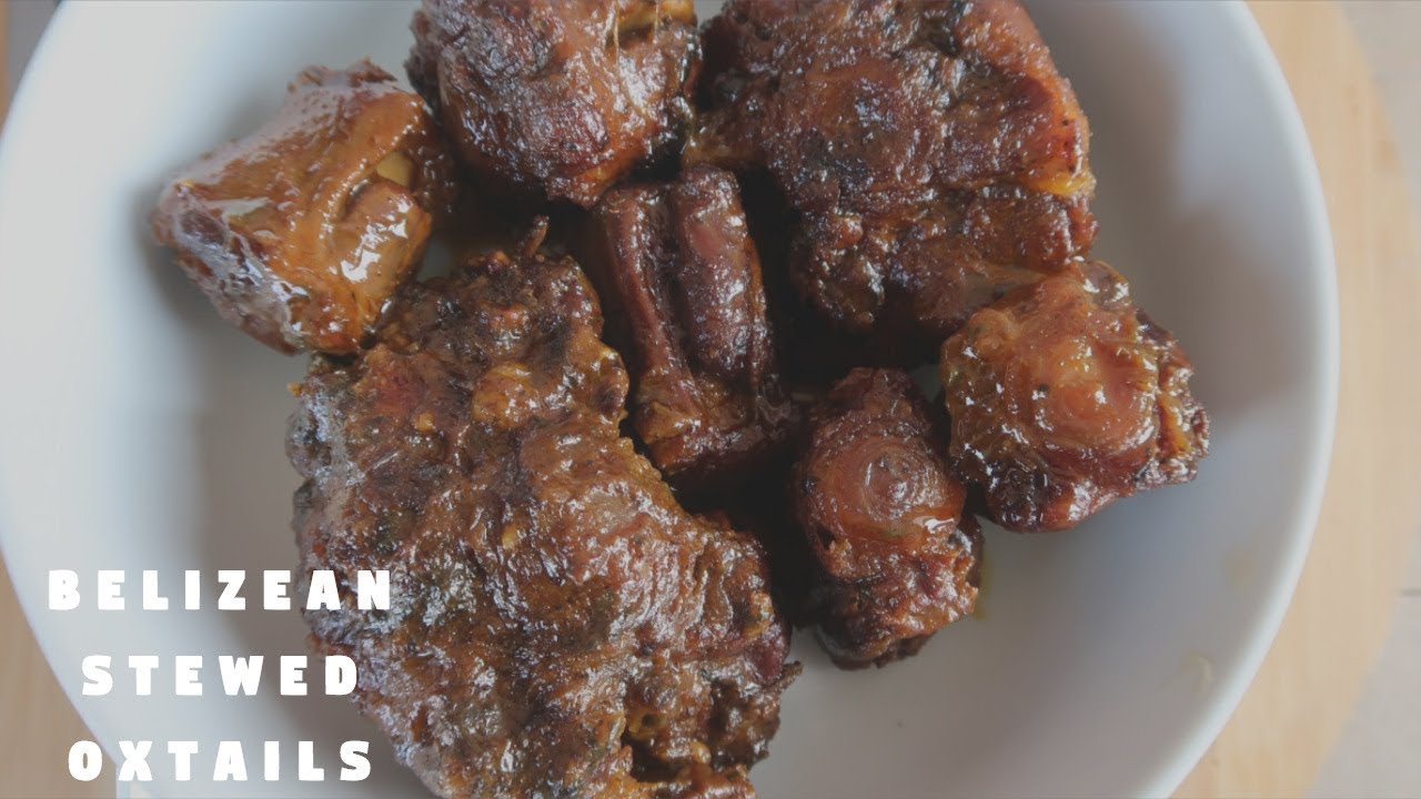 How To Make Belizean Stew Oxtails | Stove Top