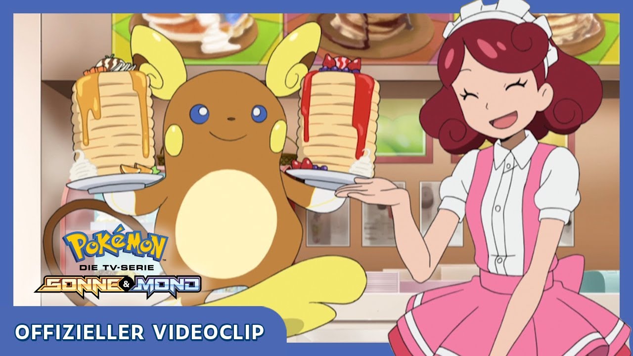 Alola-Raichu und Pfannkuchen| Pokémon – Die TV-Serie: Sonne & Mond | Offizieller Videoclip
