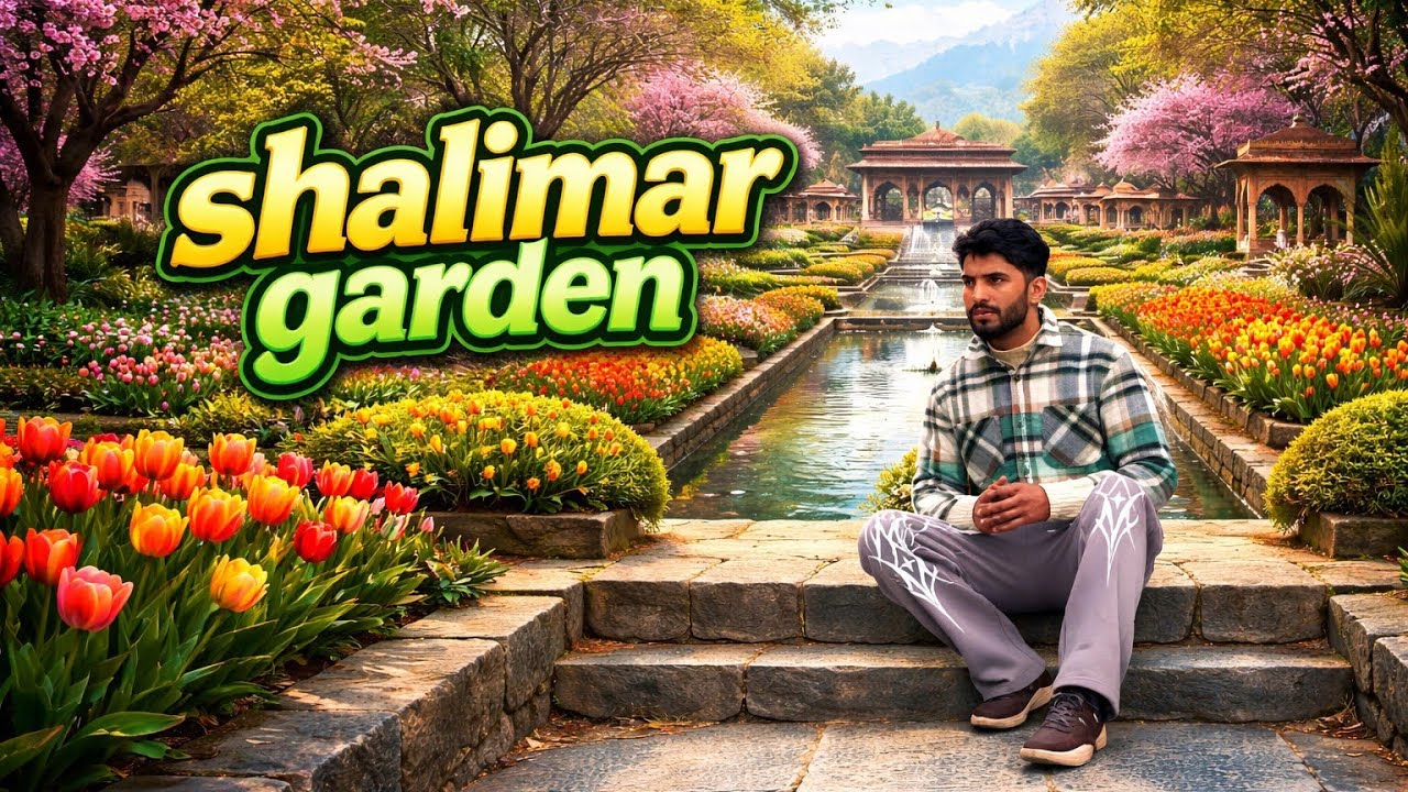 Aaj Gaye Shalimar garden 😐