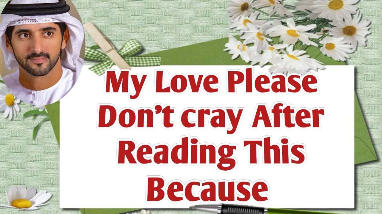 I know this will shake you please don't cry because |fazza new English translate poem | fazza king 