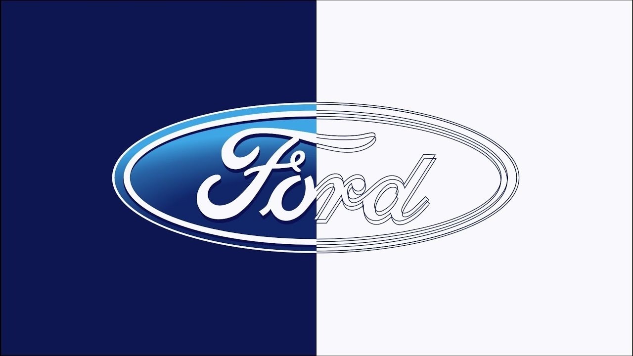 Como Vetorizar o Logo da Ford do Zero no CorelDRAW (Método Fácil e Rápido 2026)