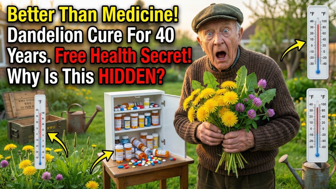 8 WWII Backyard 'Weeds' That Replace Your Entire Medicine Cabinet — Why Don't You Know?