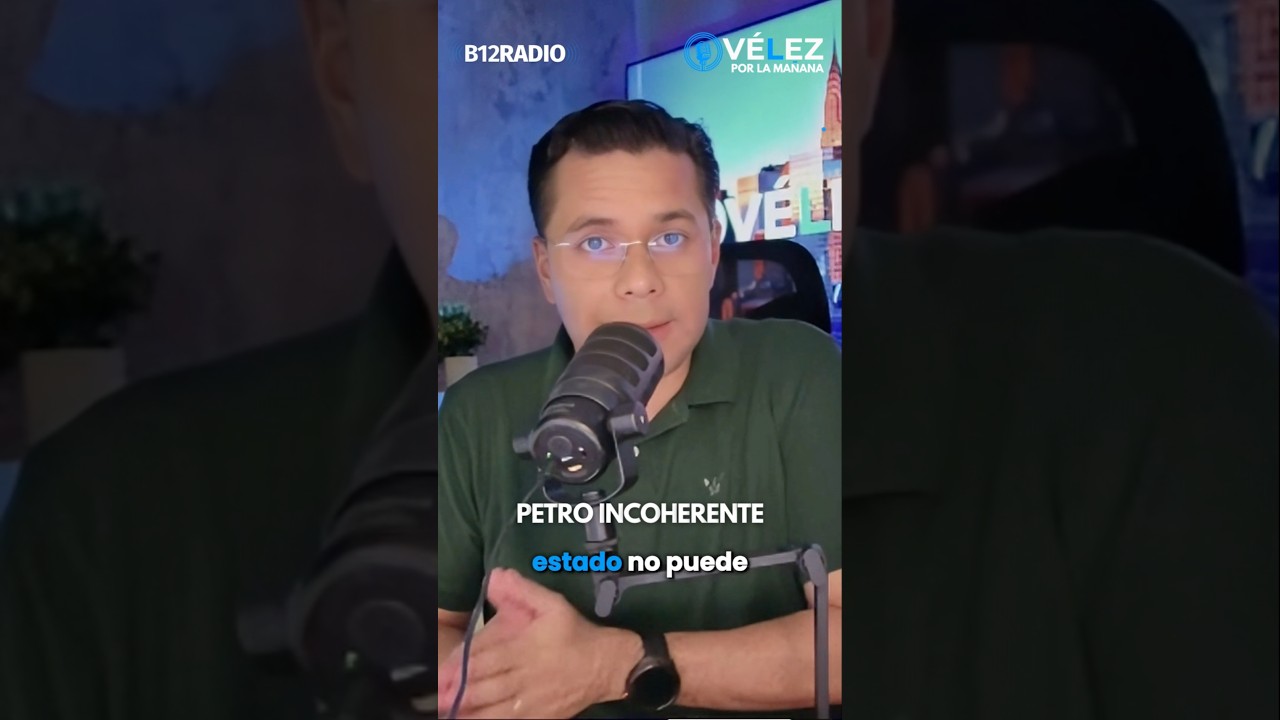 #Petro Incoherente - Velez por la ma&ntilde;ana Feb 19 #velezporlamanana