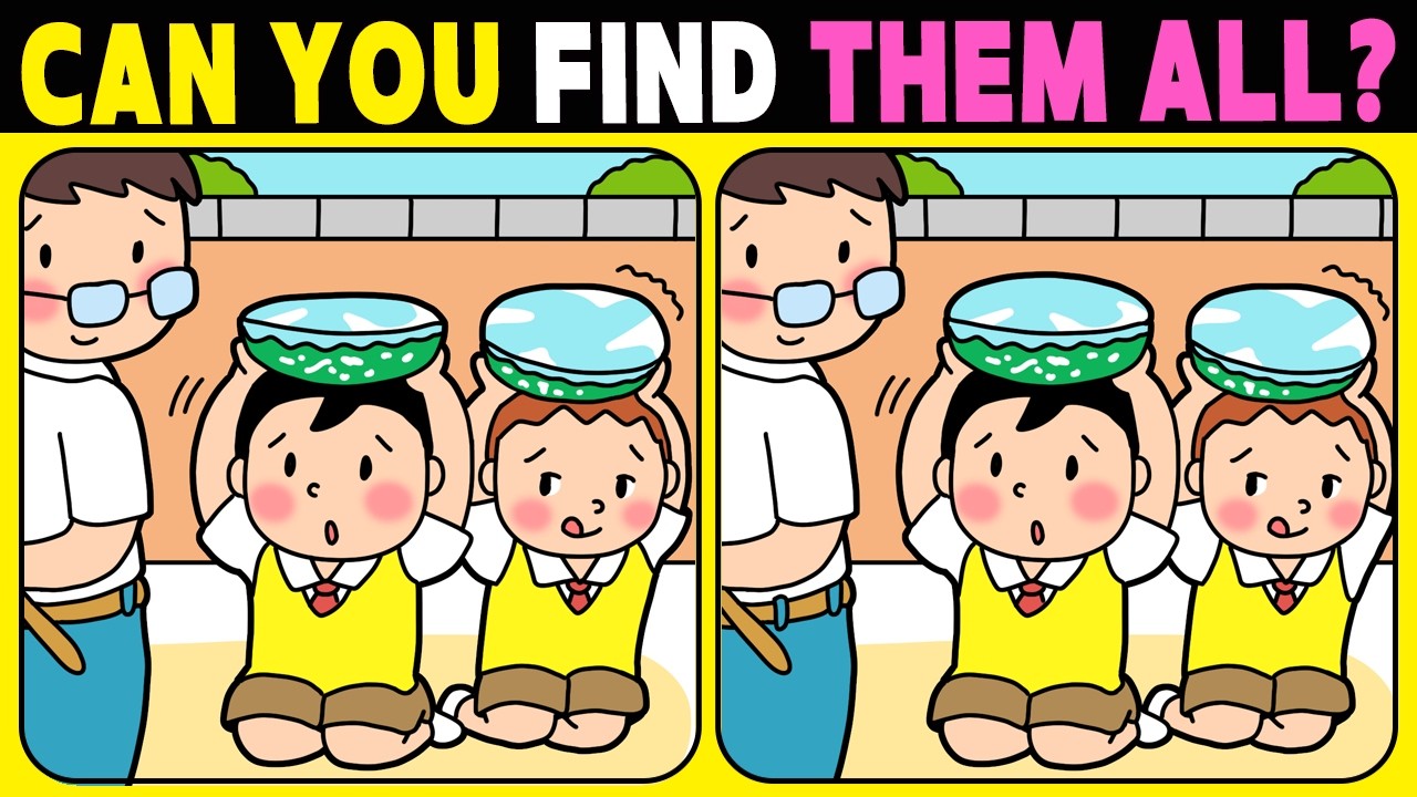 【Spot the difference】Can you find it? Only genius find the difference. No.1282