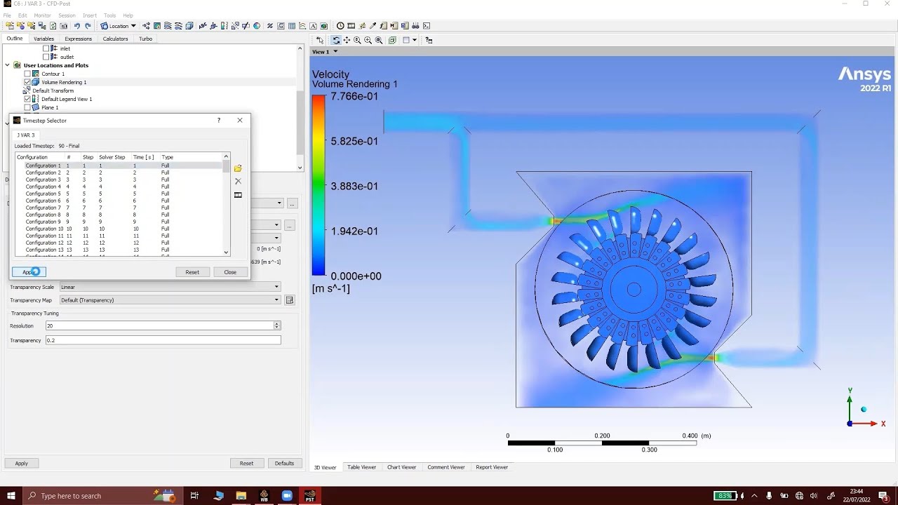 Simulasi CFD Ansys Fluent Turbin Pelton