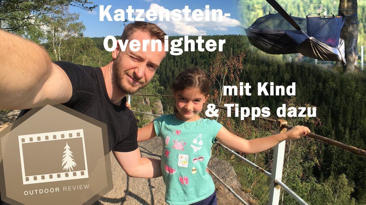 Hängematten-Overnighter mit Kind auf Aussichtpunkt + Tipps | Wildcampen, Bushcraft | Outdoor Review