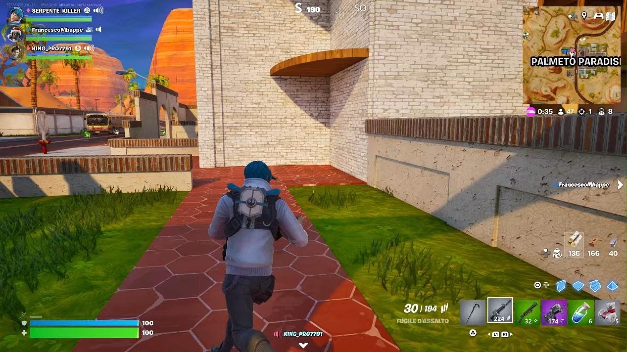 Fortnite ho fatto una vittoria in battaglia og con mio fratello king