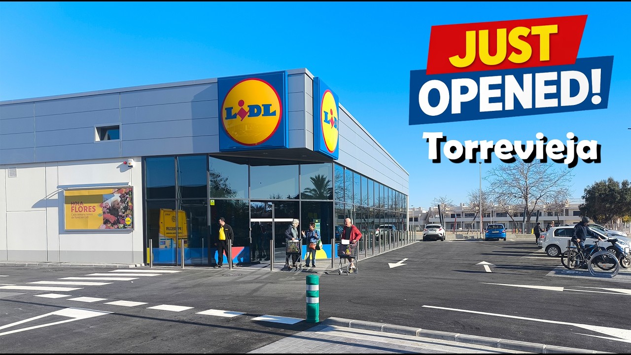 NEW Lidl in Torrevieja 🇪🇸 Just Opened! | Real Prices 2026
