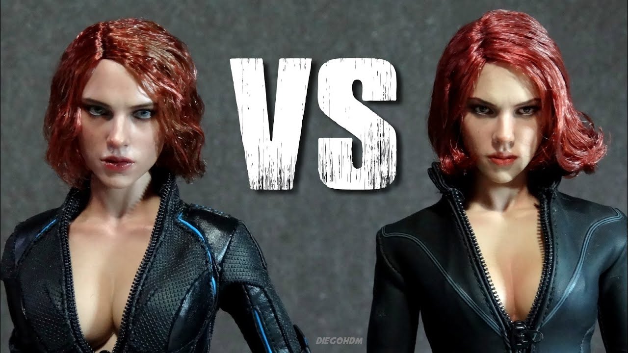 Hot Toys Black Widow AOU vs Black Widow Comparativo / DiegoHDM