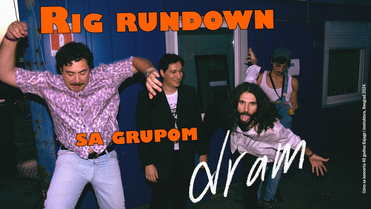 Šta grupa Dram koristi od muzičke opreme?