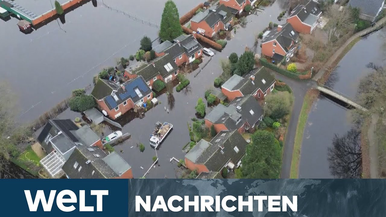 HOCHWASSER IN DEUTSCHLAND: Pegel steigen teils! Wetterwechsel könnte Lage verschärfen I WELT Stream