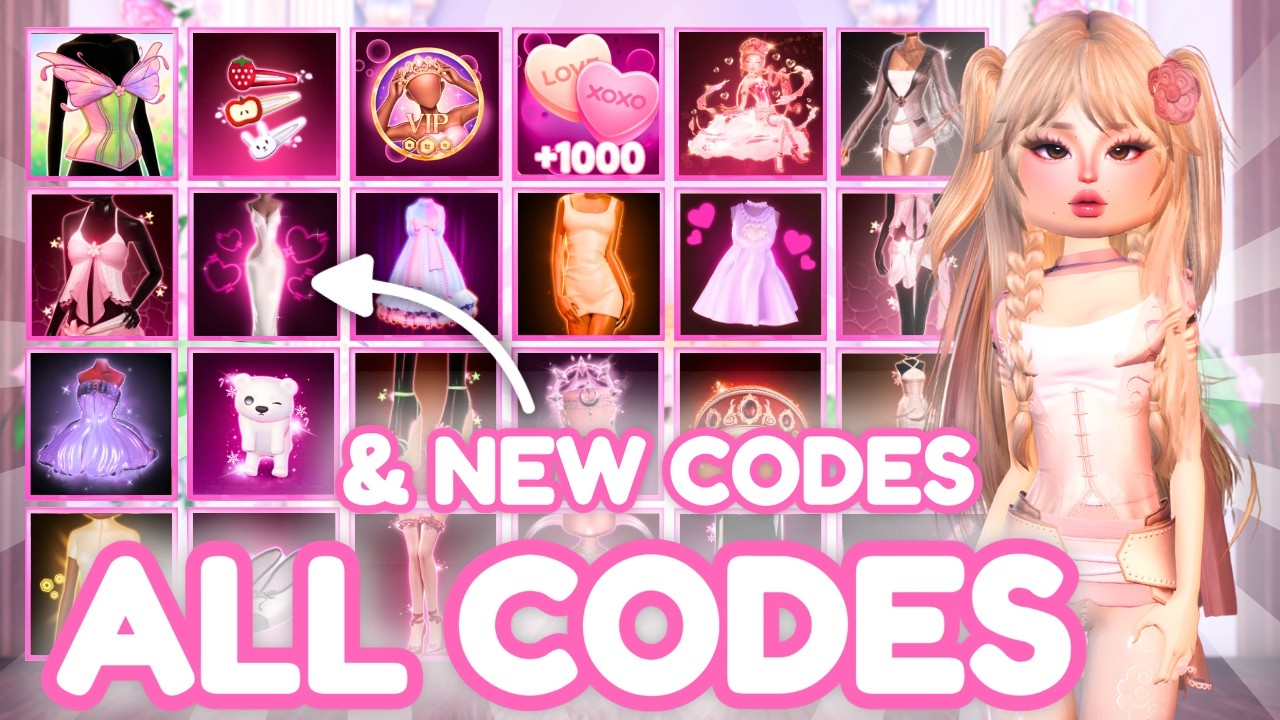 *NEW CODES!!* ALL WORKING CODES IN DRESS TO IMPRESS SPRING UPDATE *MARCH 2026*