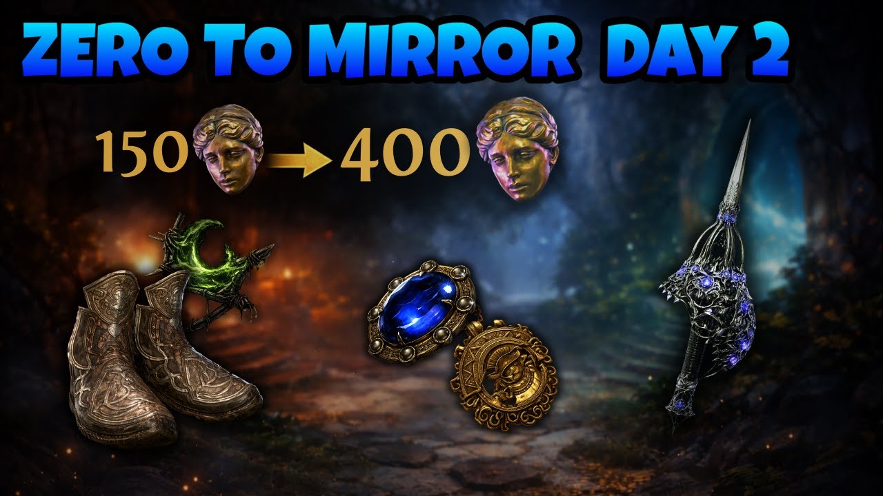 1 Exalt To 400D In TWO DAYS. | Crafting ONLY Zero To Mirror (Day 2) Ep. 2