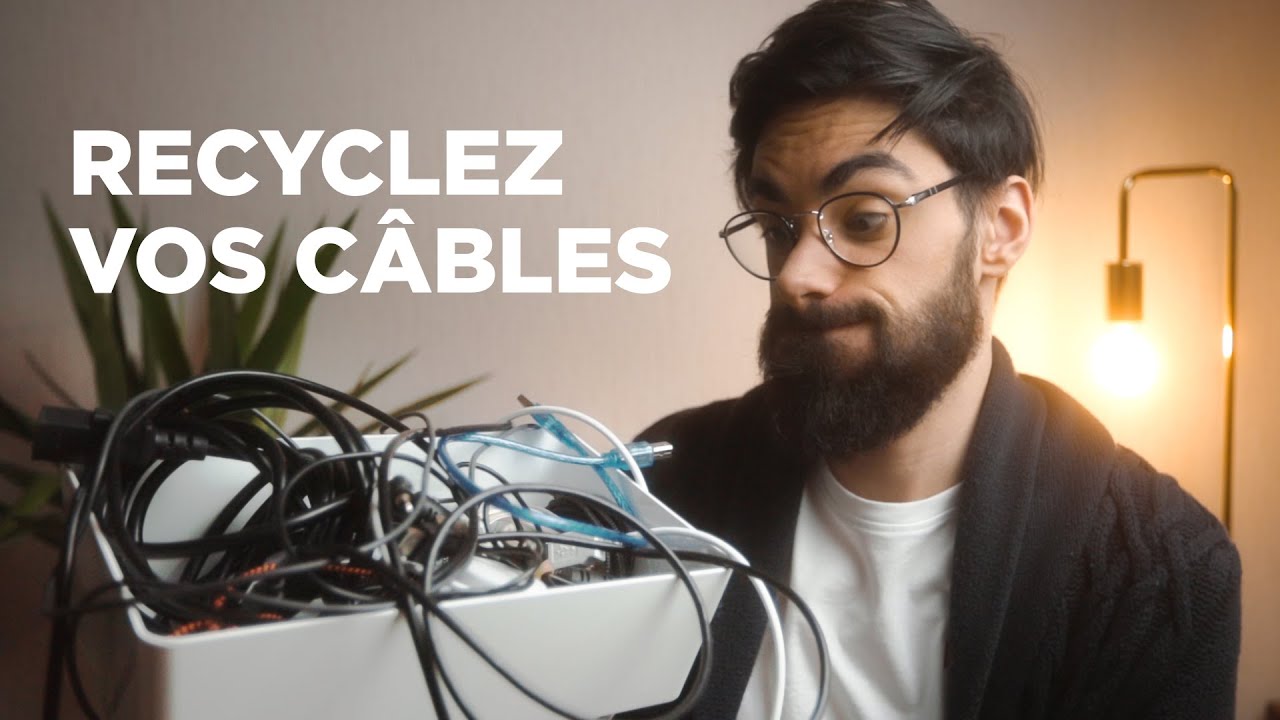 RECYCLEZ VOS VIEUX CÂBLES avec cette technique ! (Projet Setup 