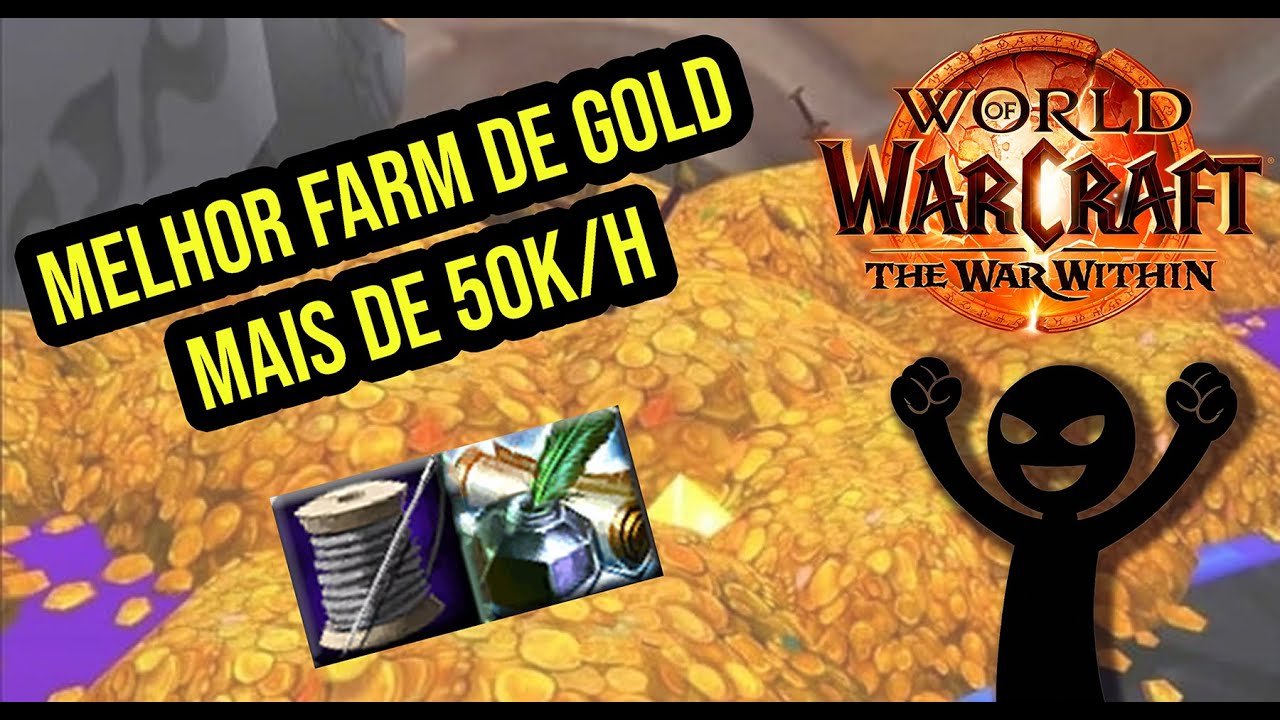 WOW GOLD FARM: +50K DE GOLD POR HORA SOLO! 💰 O MELHOR MÉTODO!