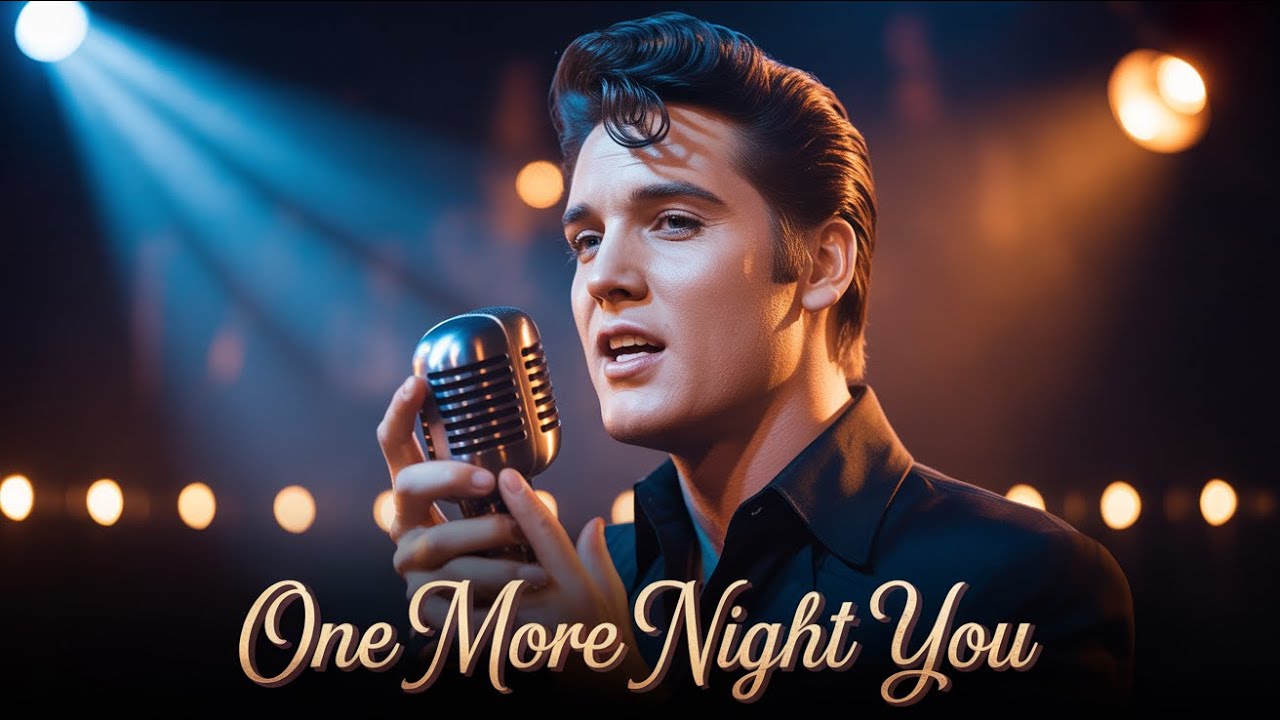 Elvis Presley - One More Night With You | 60s Love Romantic Ballad | Vintage Rock'n'Soul Classic