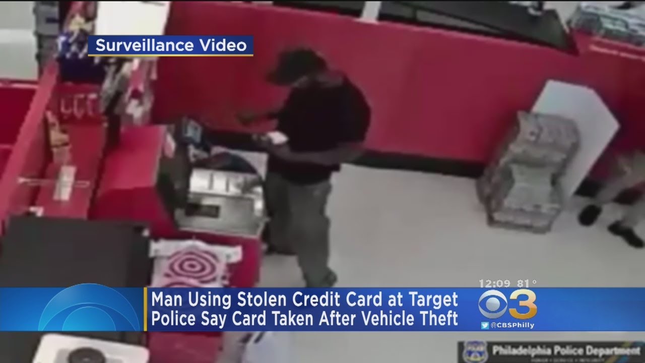 Man Used Stolen Credit Card At Target After Vehicle Theft