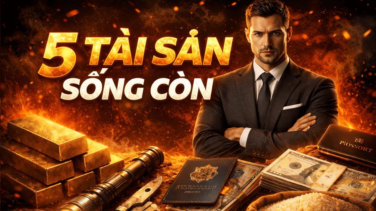 Khi Tiền Không Còn Giá Trị: 90% Mất Sạch – Chỉ 10% Giữ Được Tài Sản Nhờ 5 Thứ Này