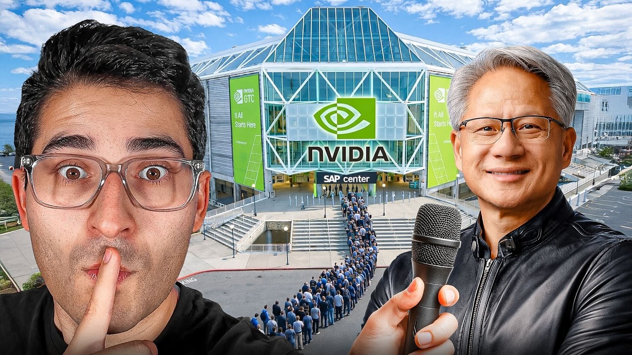 Я посетил конференцию Nvidia по искусственному интеллекту, чтобы найти акции, которые вырастут в ...