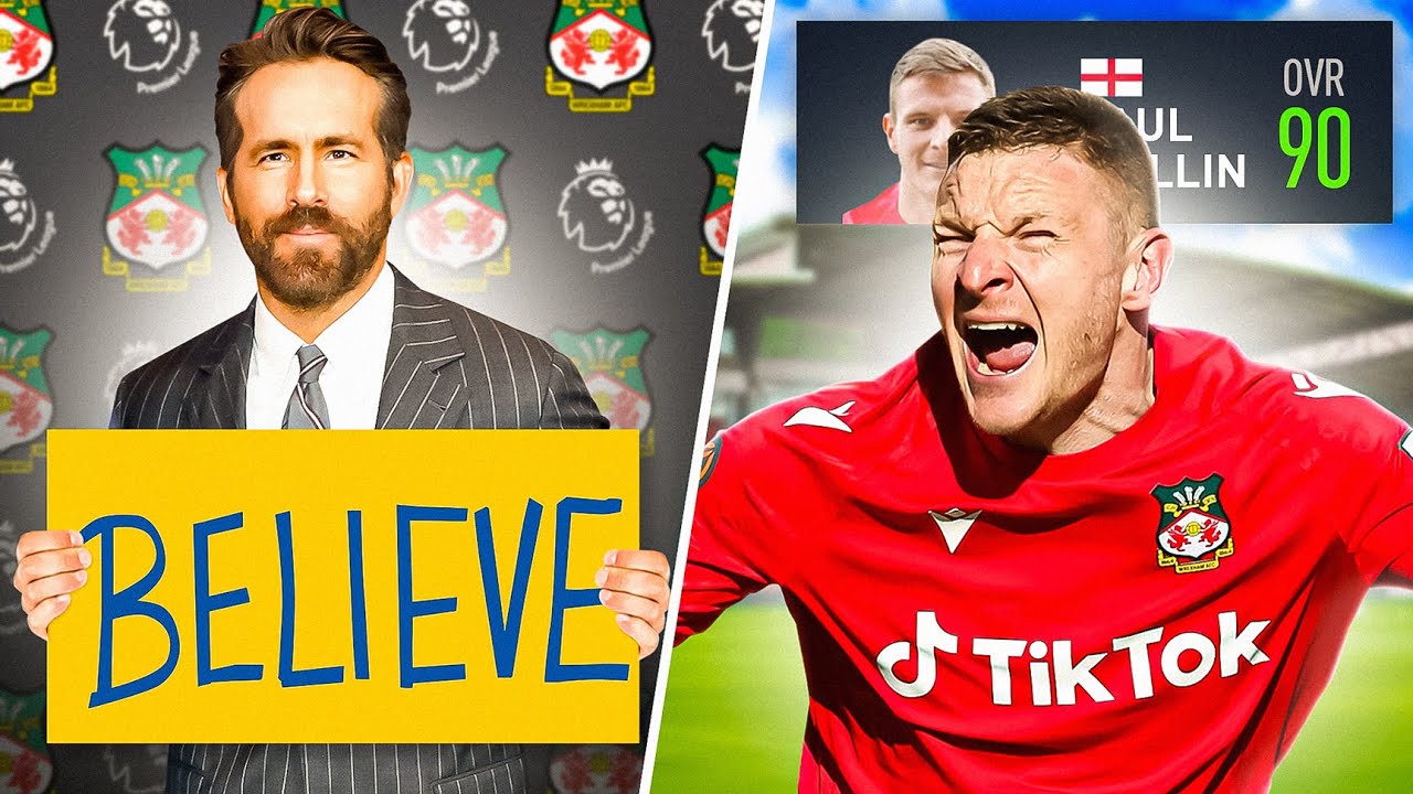 I Rebuild WREXHAM - The Rise of The RED DRAGONS! 😍