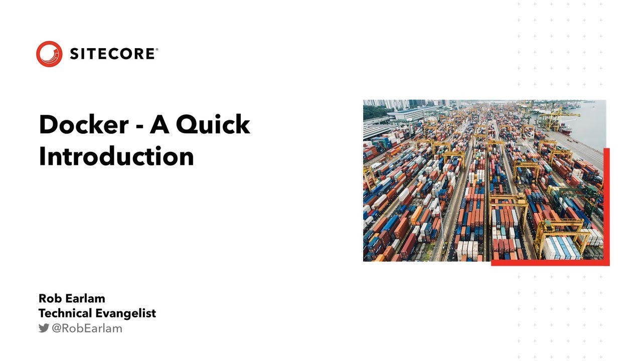 Введение в Sitecore и Docker | контейнеры | управление маркетинговыми ресурсами