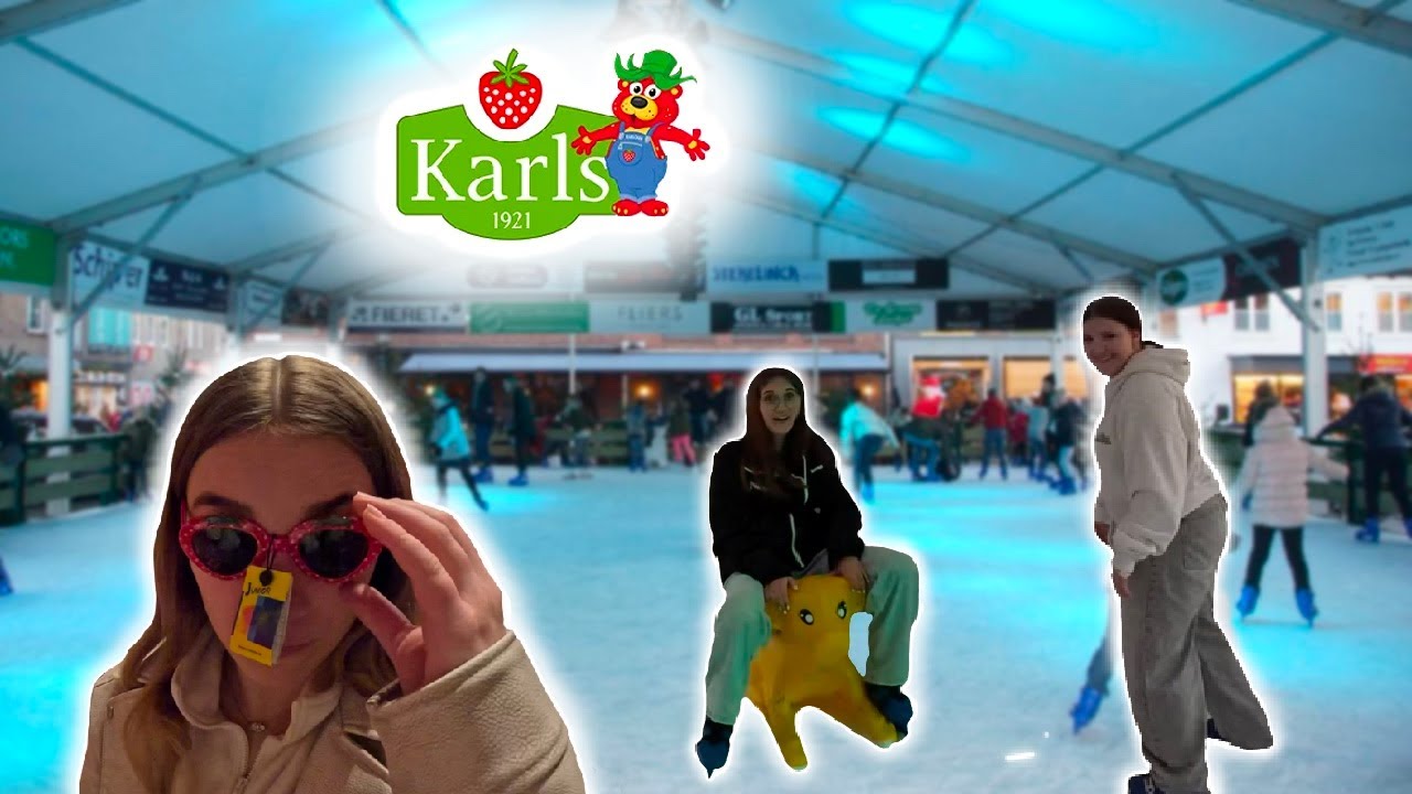 Schlittschuhlaufen bei Karls ❄️ |  Bruno