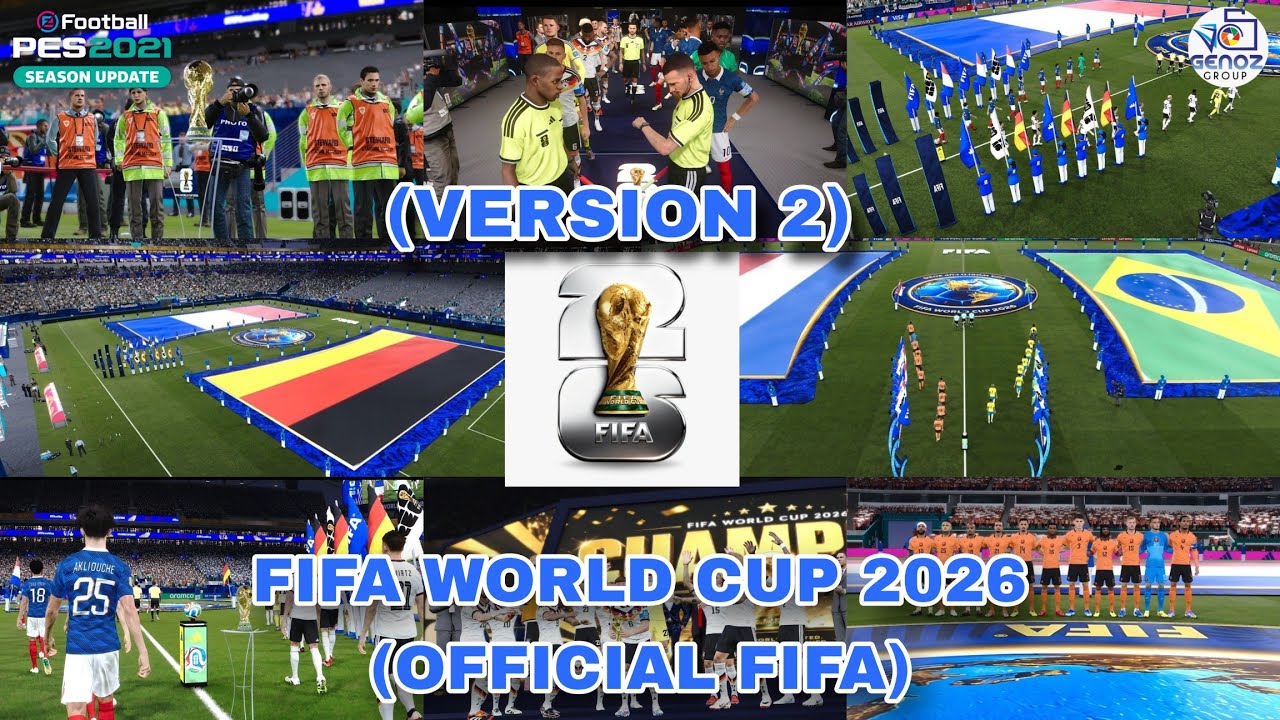 [ВЕРСИЯ 2] Чемпионат мира по футболу FIFA 2026 (Официальный FIFA) PES 2021/FL26