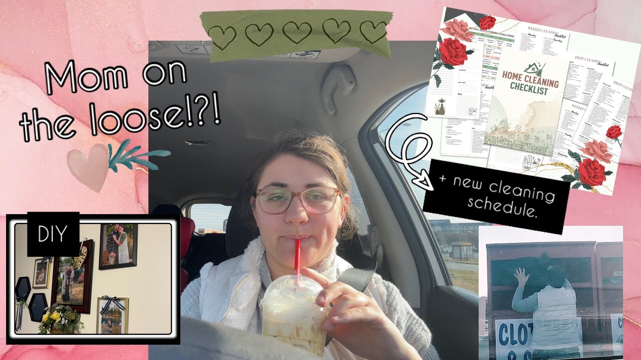 Solo town trip!! New year! New cleaning schedule!!! 