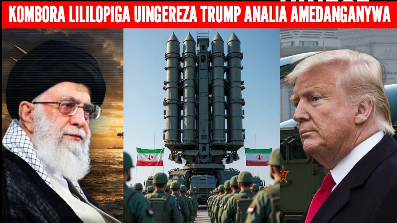 TRUMP: IRAN WALITUDANGANYA KUMBE WANA UWEZO WA KUIPIGA ULAYA