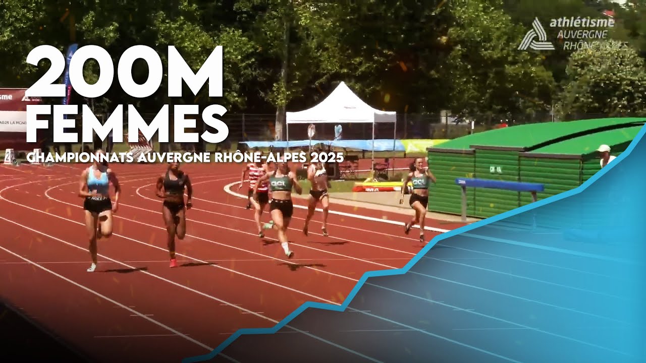 200M Femmes - Championnats AURA été 2025