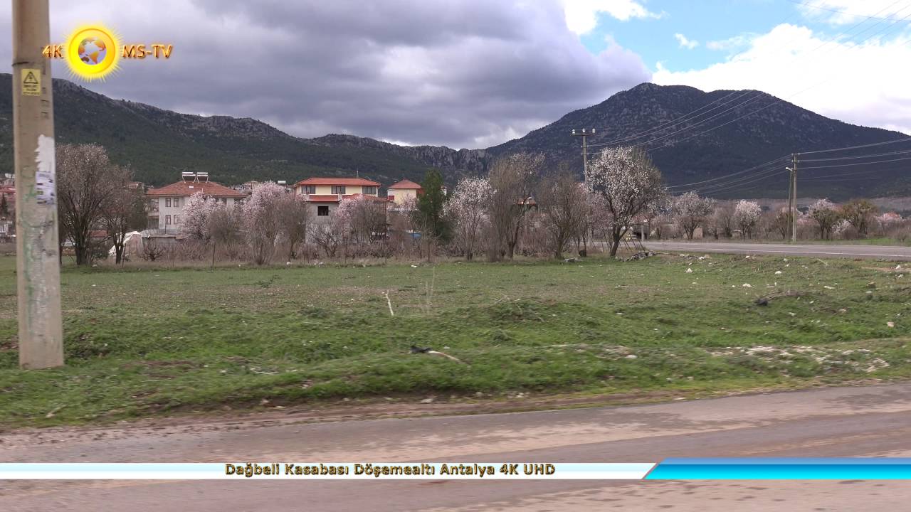 Dağbeli Kasabası Döşemealtı Antalya 4K UHD