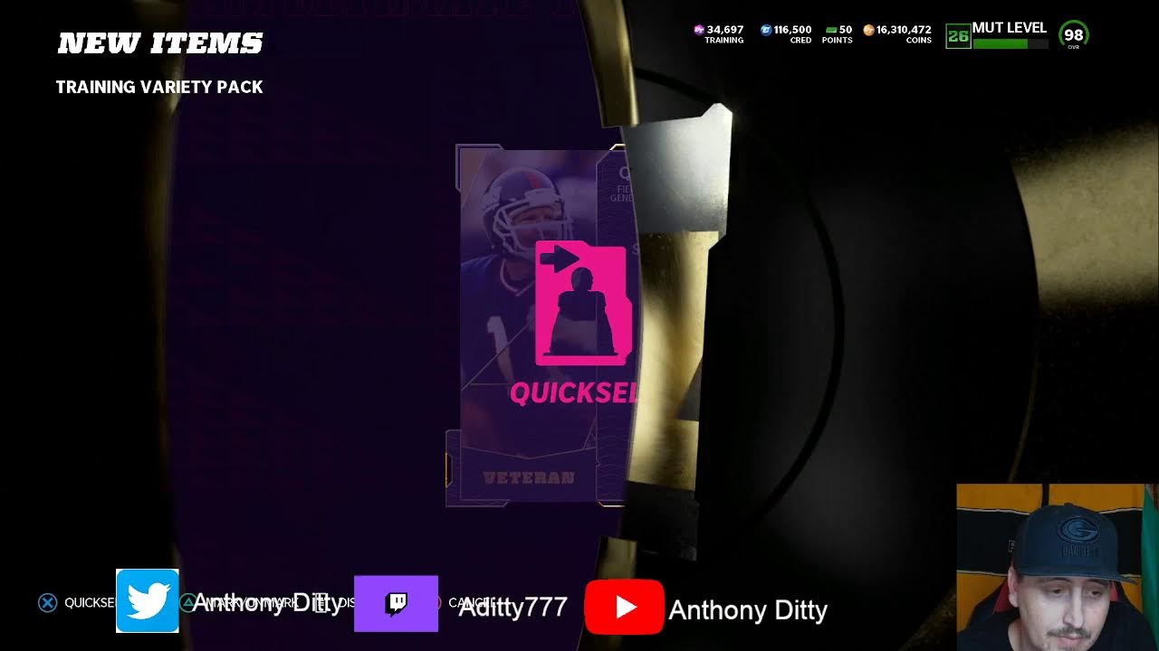 QUICK TRAINING VARIETY PACK LIVE STREAM 06/21/2022