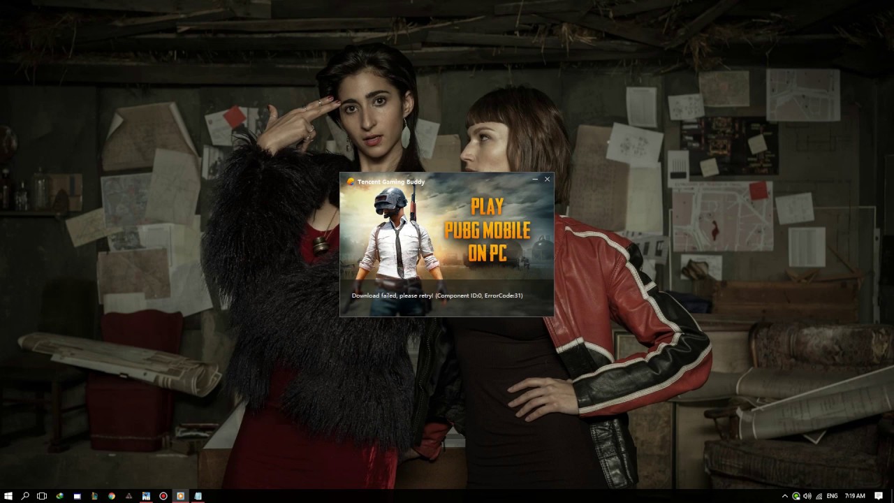 Download failed please retry (Component ID:0 ErrorCode:31) Fix for windows 7.8.10