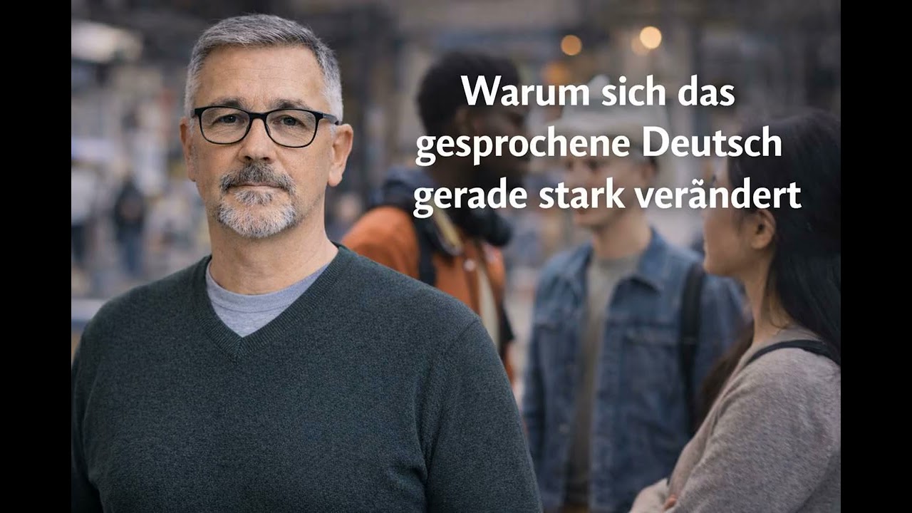 Warum sich das gesprochene Deutsch gerade stark verändert