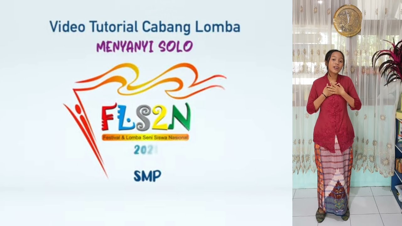 Lomba Menyanyi Solo FLS2N 2021 Tingkat SMP | Gresia Amelia Ananda Putri SMP Negeri 30 Surabaya