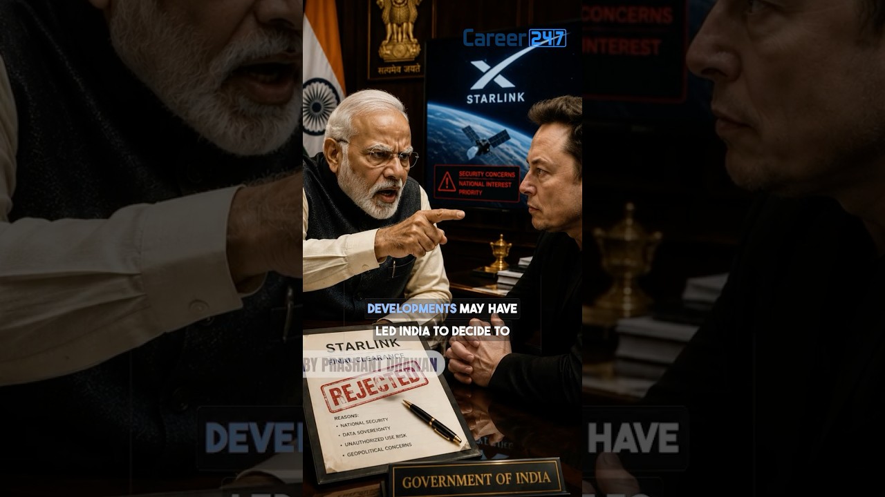 Will India Block Starlink? This is what US Report is Saying #Starlink #ElonMusk #PrashantDhawan