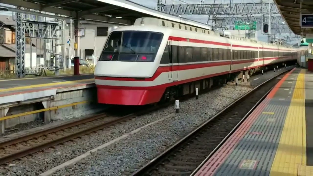 東武200系204F特急りょうもう26号浅草行き発車in東武動物公園駅