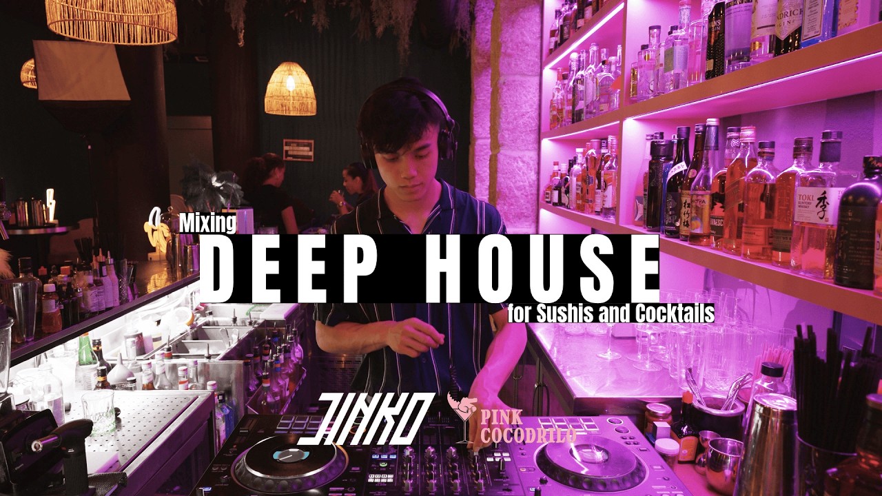 Mixing Deep House for Sushi & Cocktails | Jinko