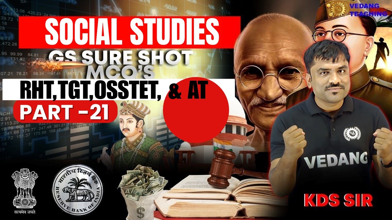 SSB TGT, RHT, OSSTET & B.Ed General Studies Part 21 | Most Important Questions for Exam