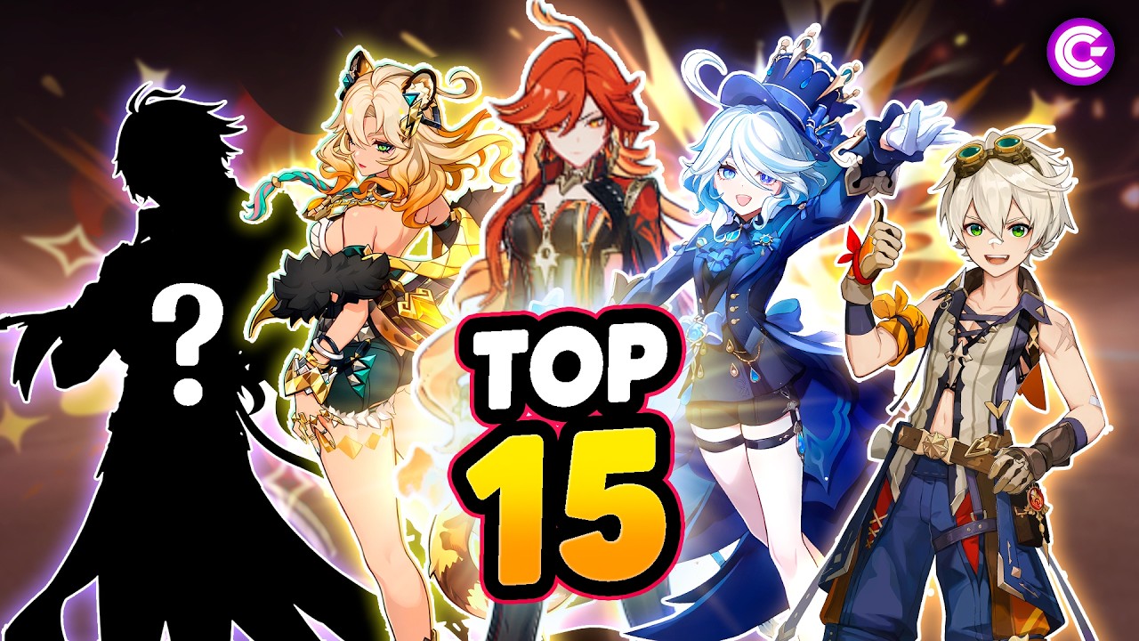 ✅LOS 15 MEJORES PERSONAJES de GENSHIN IMPACT en 2025
