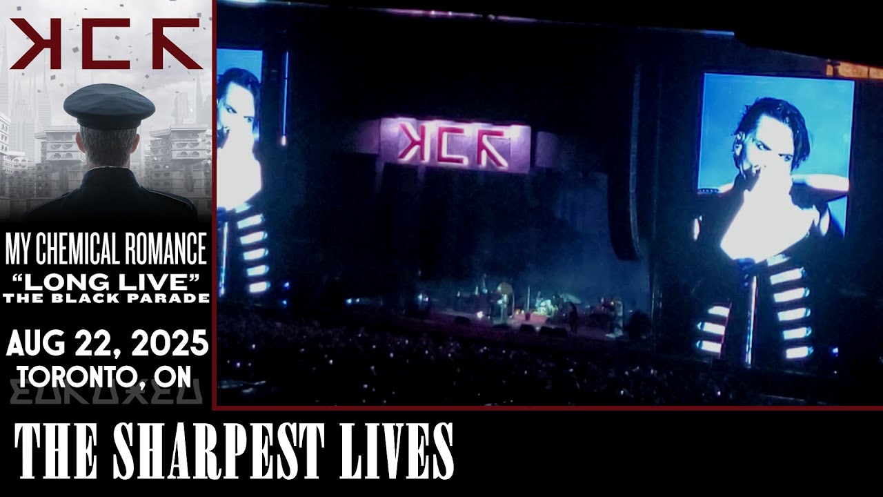 My Chemical Romance - The Sharpest Lives | Live; Toronto (22-08-2025)