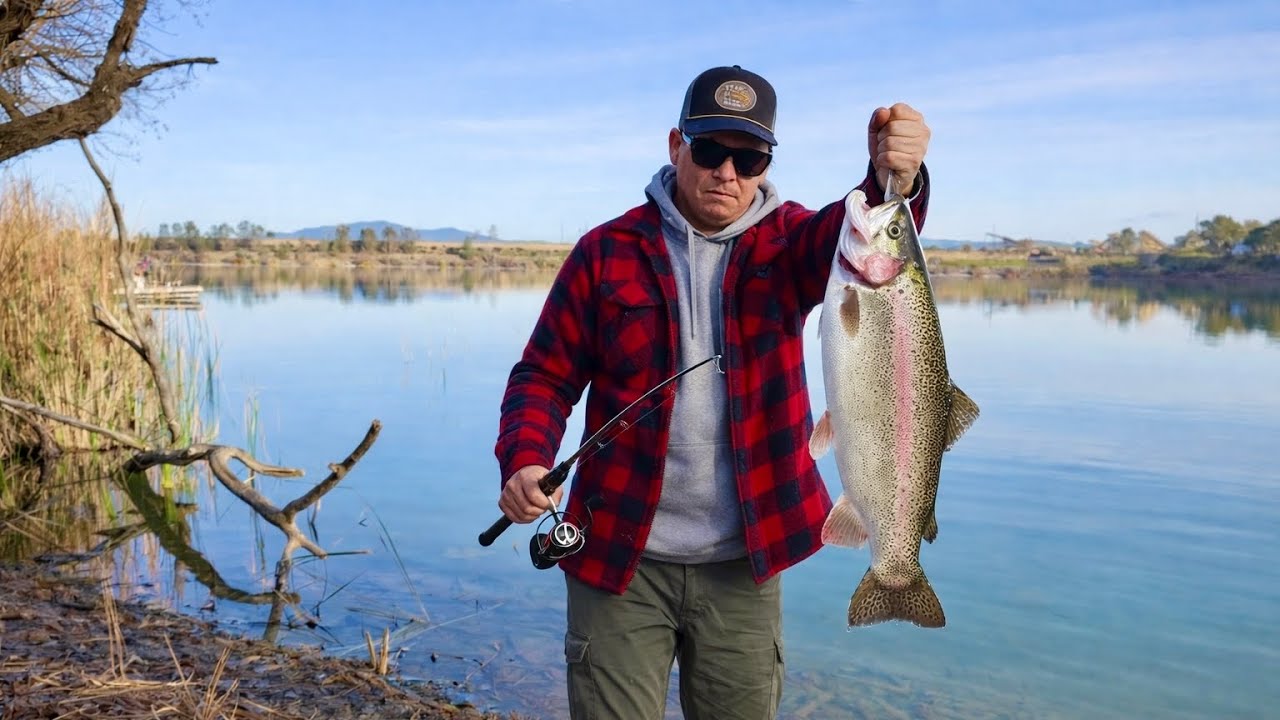 Fishing at Shadow Cliffs for Trout & Bass #fishing