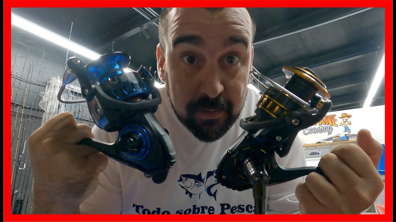 Comparativa entre Daiwa BG Spinning VS Daiwa  Saltist Spinning