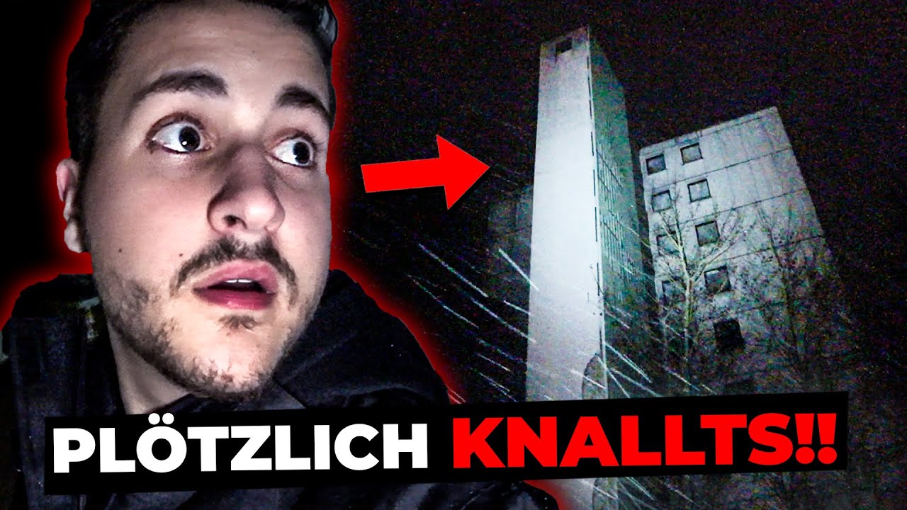 HORROR OVERNIGHTER in verlassenem HOCHHAUS! 😰