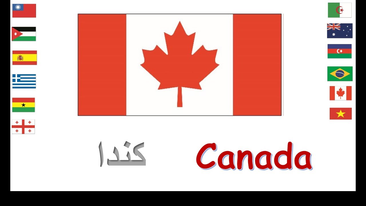 تعلم اعلام الدول وعواصمها بالانجليزية والعربية  للاطفال بطريقة ممتعة