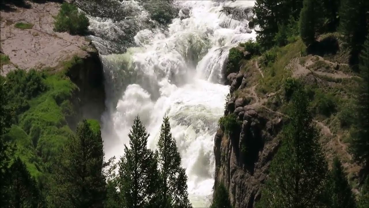 Upper and Lower Mesa Falls Idaho