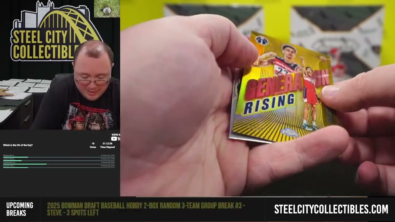 2025-26 Topps Chrome Basketball Hobby 2-Box Random 3-Team Group Break #6 - Steve