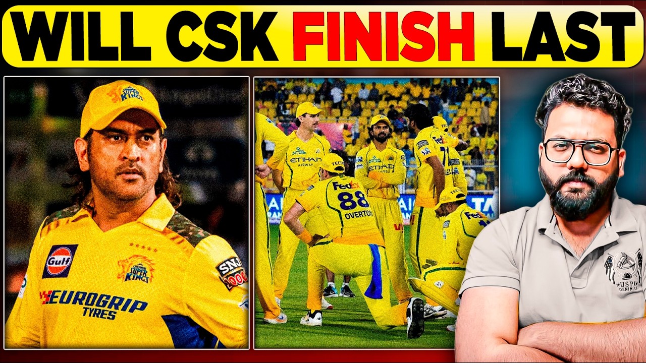 Will CSK Finish Last Again in IPL 2026? Harsh Truth! 😳