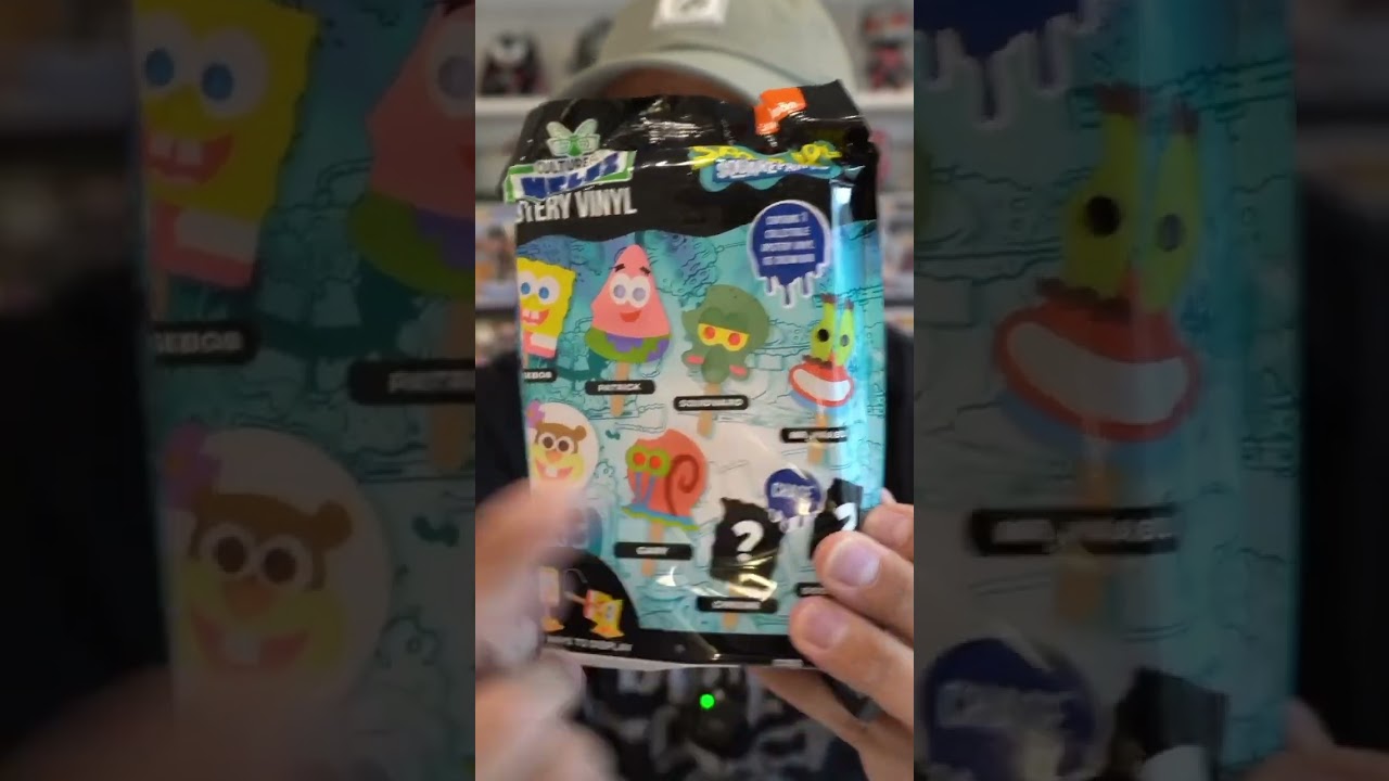 SpongeBob Popsicles? 😲 #spongebob #unboxing #culturefly